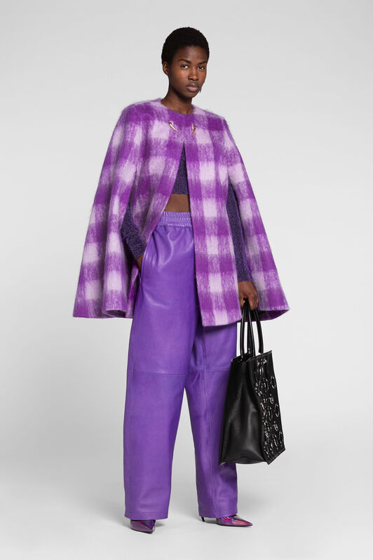 RC Tartan Cape RC Tartan Cape PURPLE PQT506-WC006