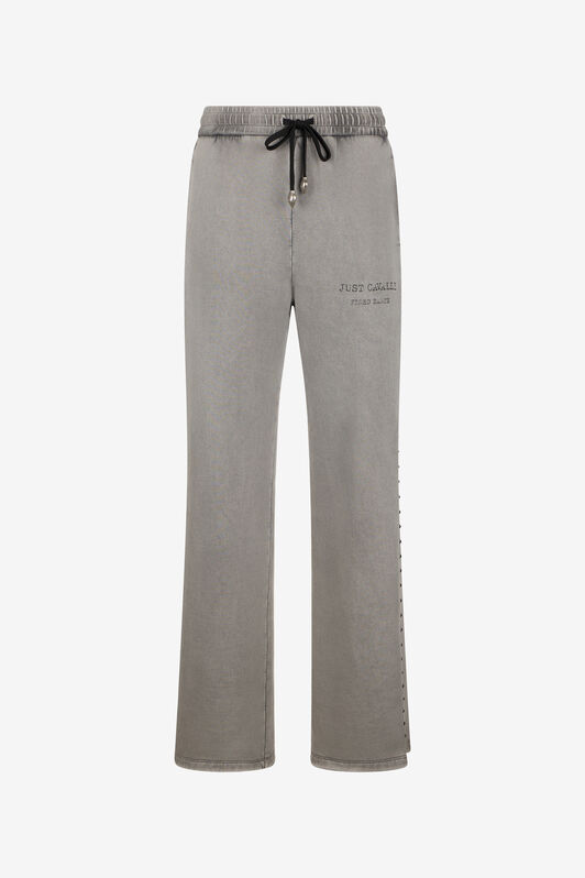 JC Grey Studded Sweatpants BLACK VFT133-VF212