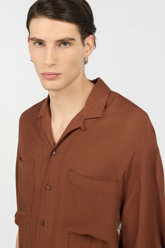 JC Brown Shirt BISON WFM021-WF169