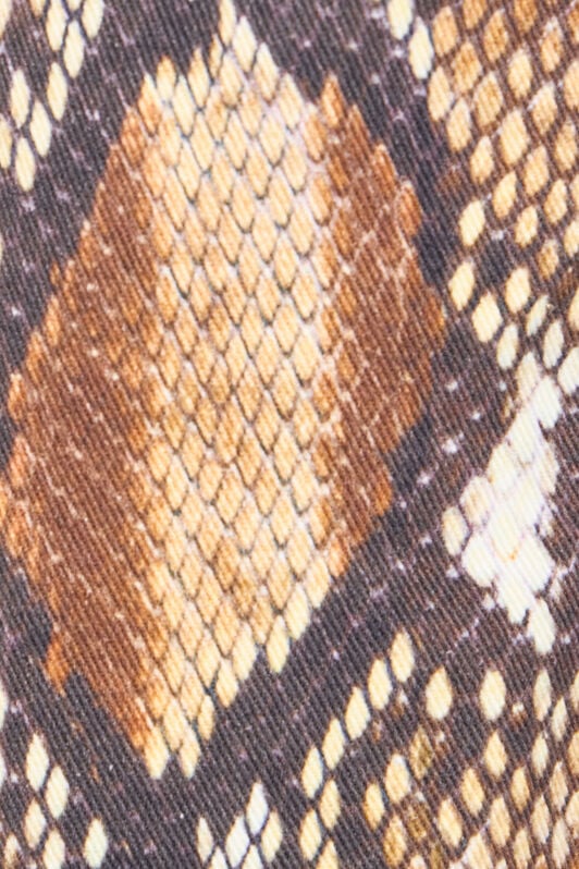 RC Python Print Denim RC Python Print Denim Brown UWJ221-DAN93