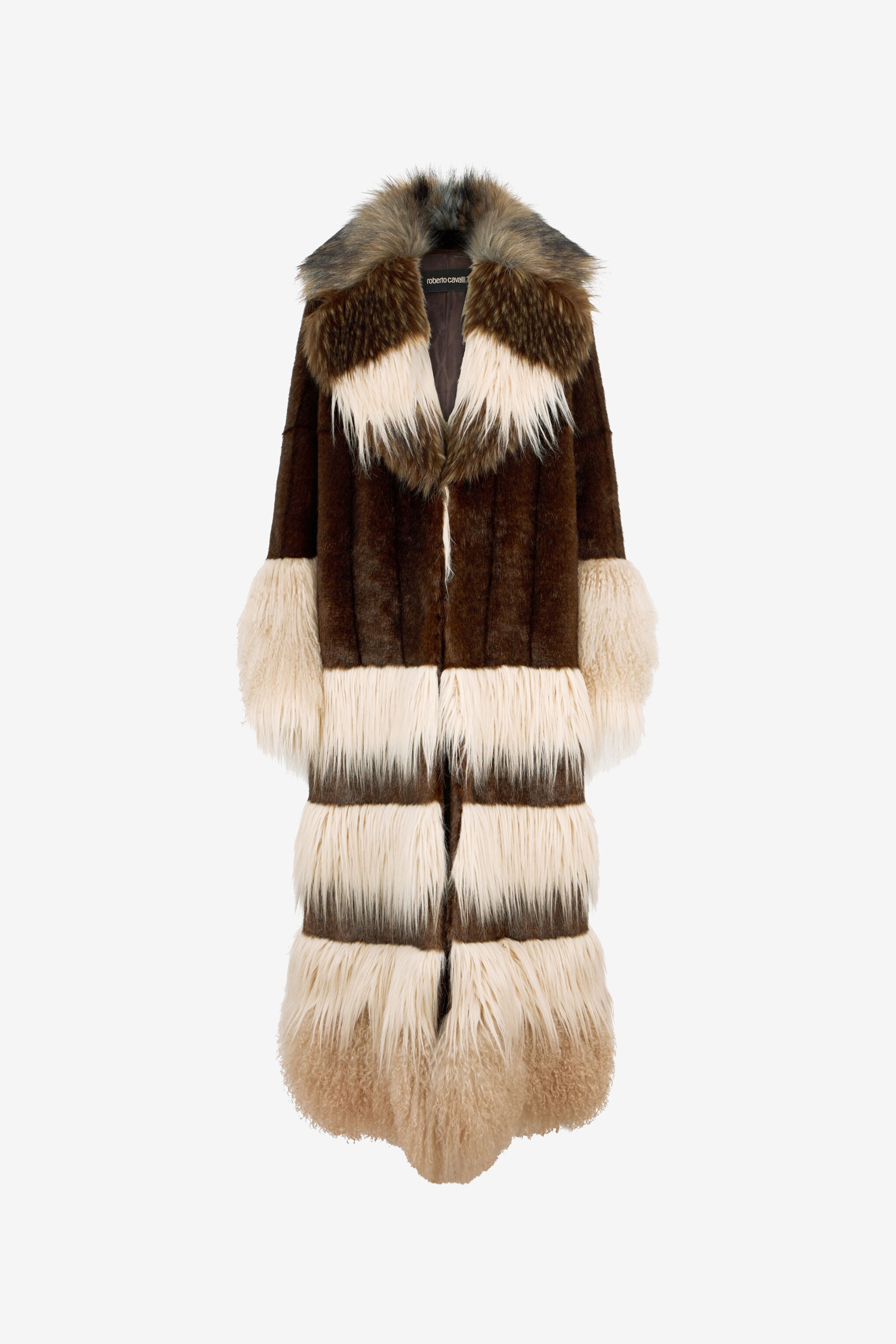 RC Cappotto Marrone In Faux Fur RC Cappotto Marrone In Faux Fur BROWN XQT504-FY033