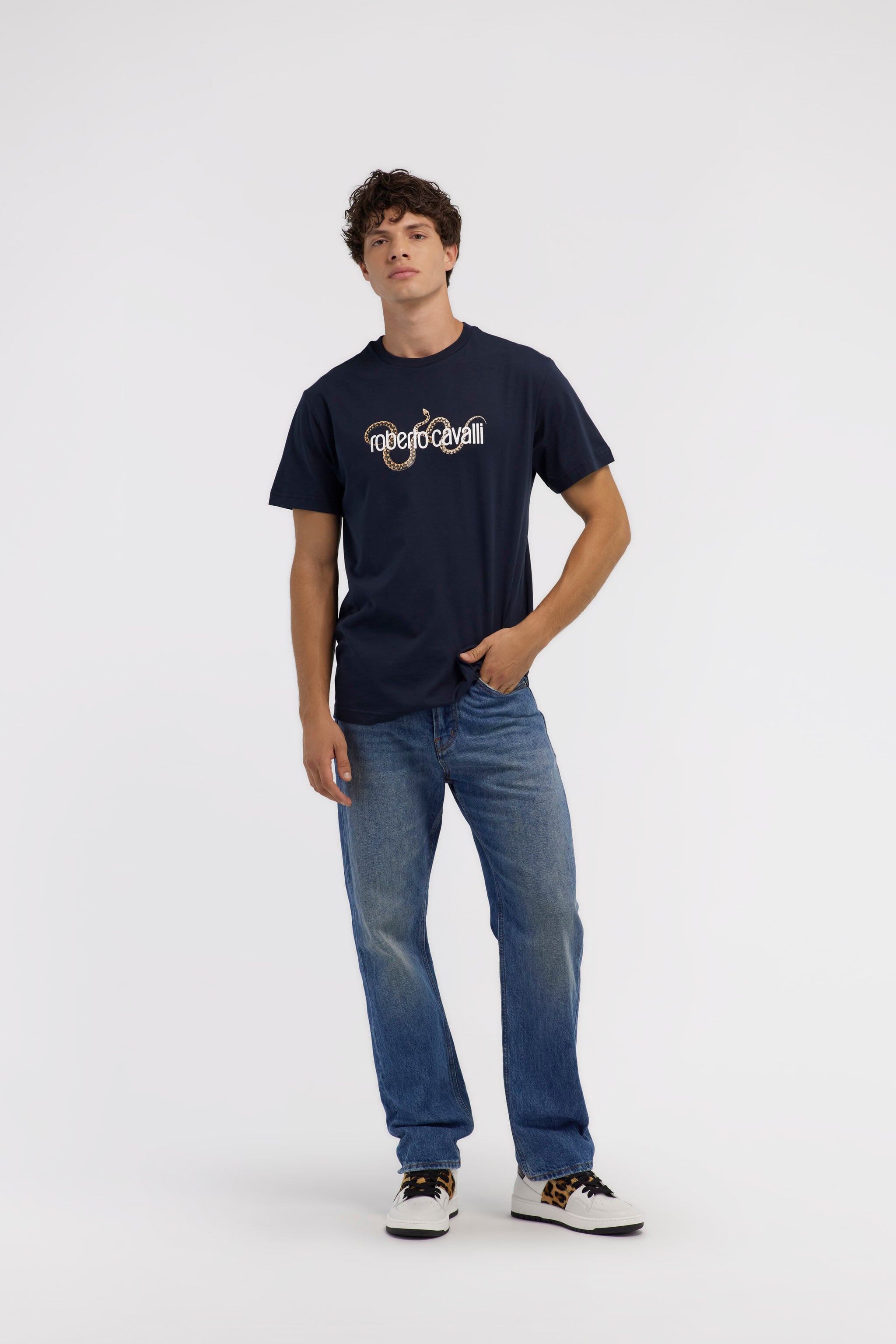 RC Medium-dark wash jeans RC Medium-dark wash jeans Dark blue SRJ215-VT001
