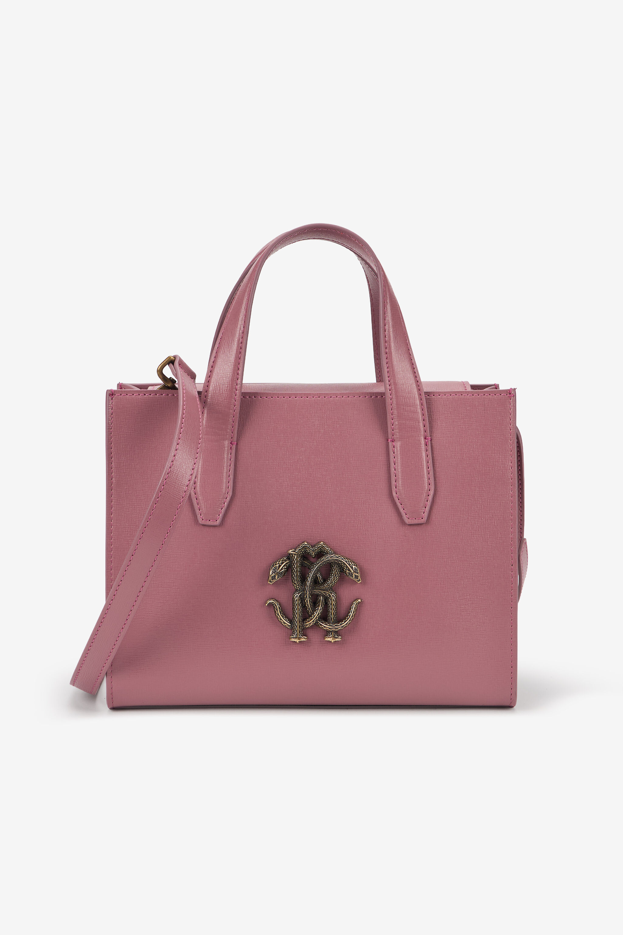 RC Antique Pink Shoulder Bag With RC Monogram RC Antique Pink Shoulder Bag With RC Monogram ANTIQUE ROSE TOB00A-PZC11