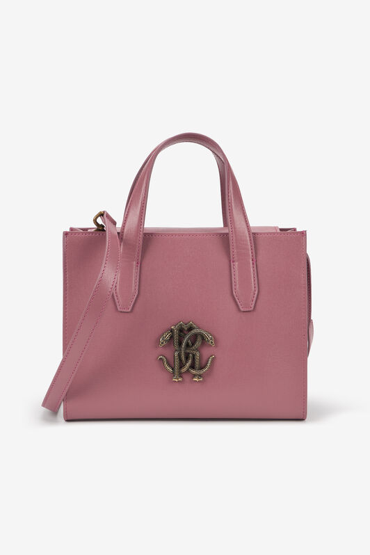RC Antique Pink Shoulder Bag With RC Monogram RC Antique Pink Shoulder Bag With RC Monogram ANTIQUE ROSE TOB00A-PZC11