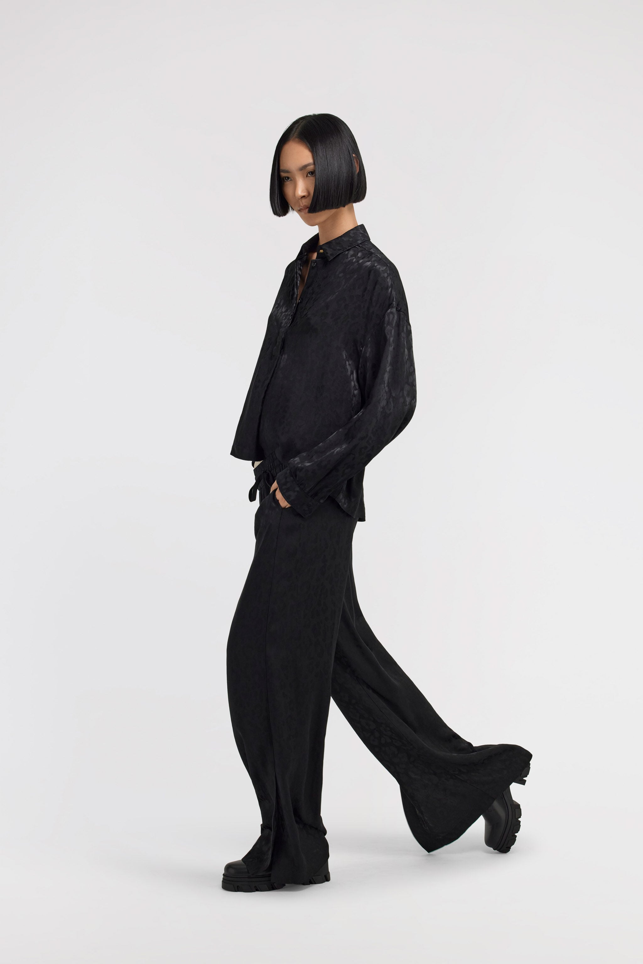 JC Just Cavalli Pants JC Just Cavalli Pants Noir TFT086-TF116