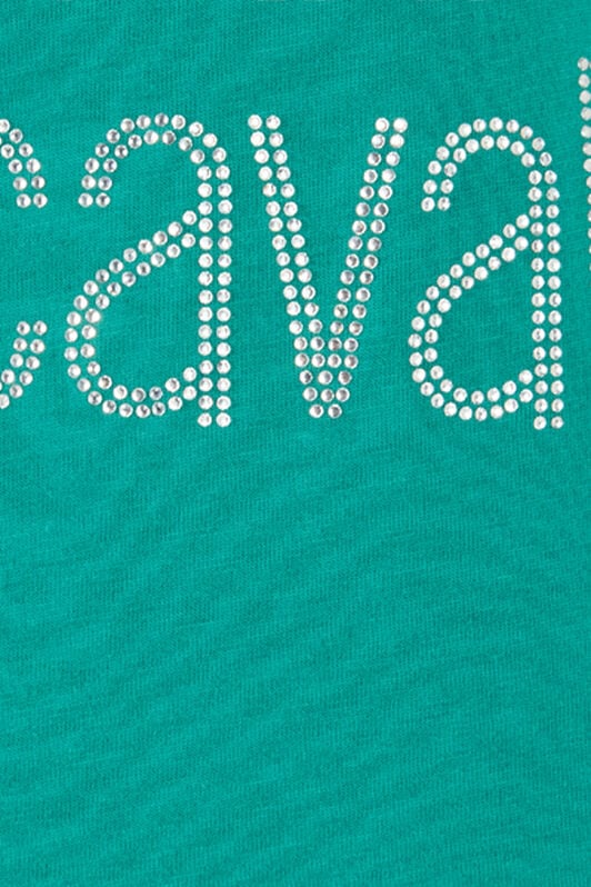 RC T-Shirt With RC Monogram And Logo With Studs RC T-Shirt With RC Monogram And Logo With Studs GREEN OOT60B-JD060