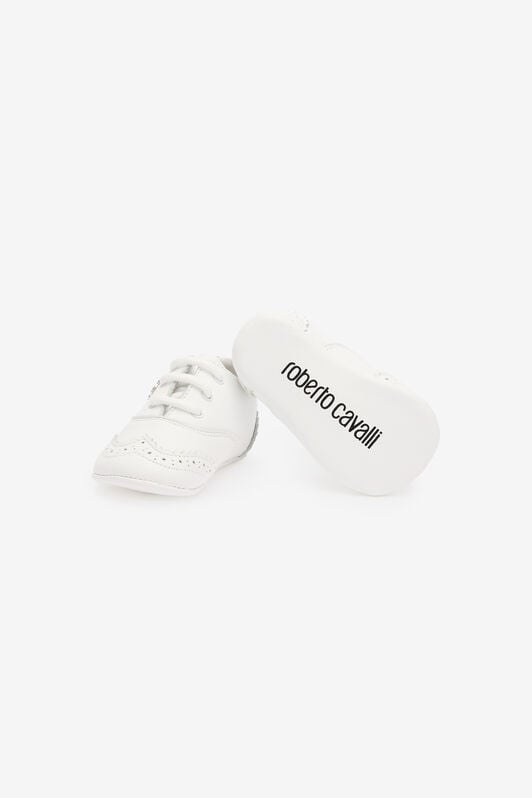 JU Mokassins im Brogue-Stil mit Schnürung JU Mokassins im Brogue-Stil mit Schnürung WHITE TJS00L-ZCJ01