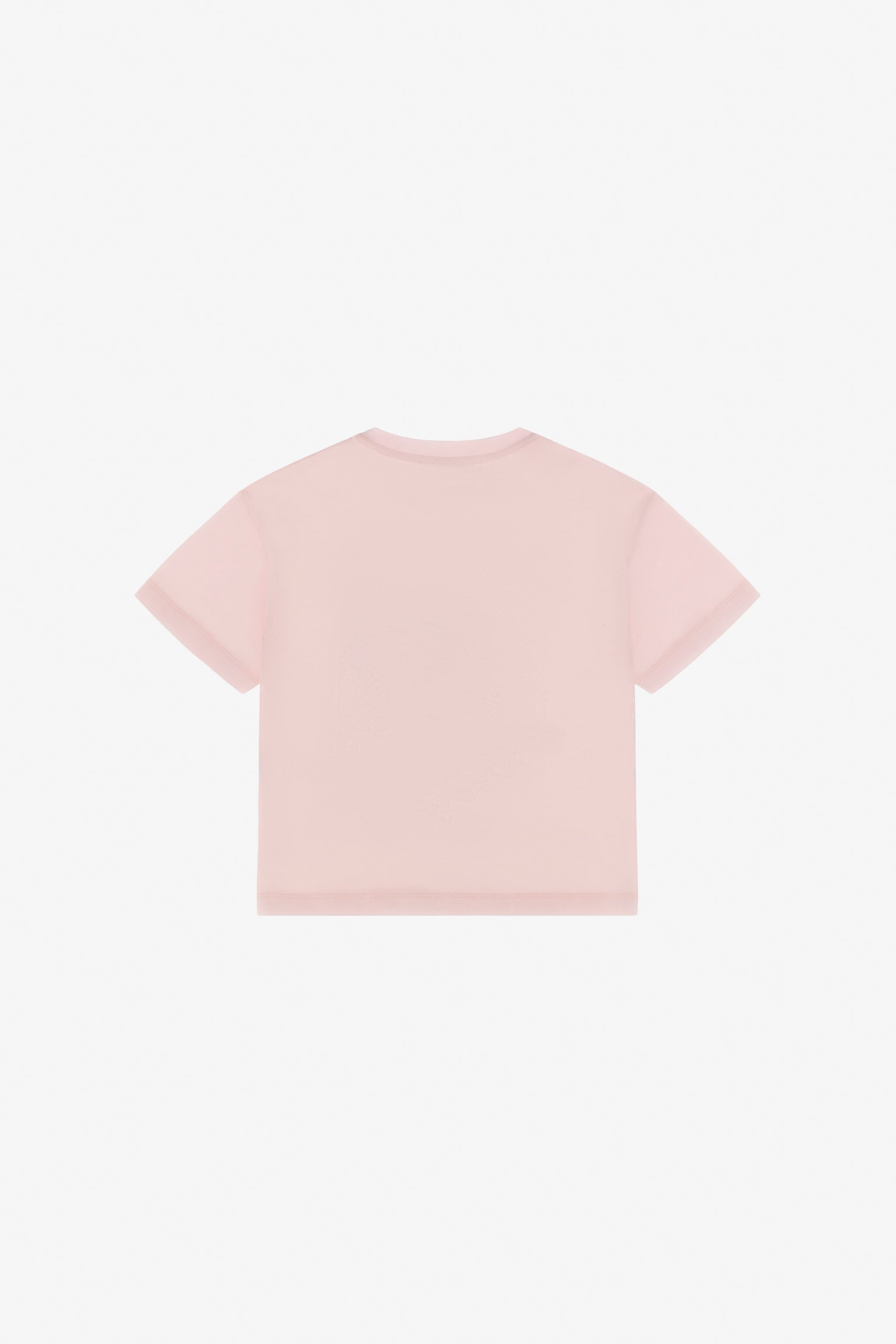 JU T-Shirt With Logo Print JU T-Shirt With Logo Print BABY PINK TJT64R-JD001