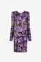 RC Midikleid mit Blumen-Print RC Midikleid mit Blumen-Print Lila PQT10B-LNF03