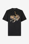 RC Cotton T-Shirt With Tiger RC Cotton T-Shirt With Tiger Black VRT61B-JD060