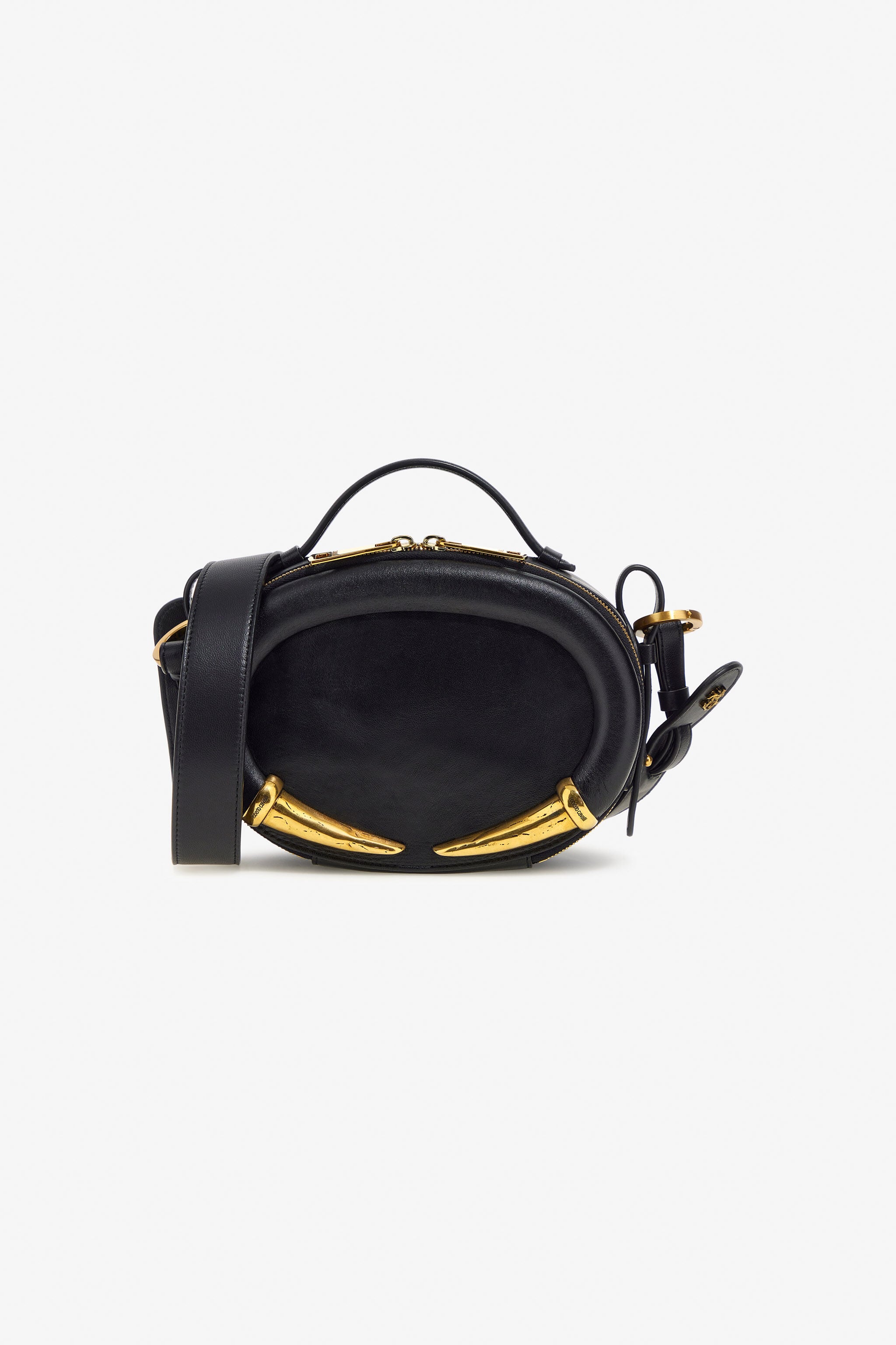 RC Handtasche mit Fang-Verzierung RC Handtasche mit Fang-Verzierung Schwarz TKB018-PZ078