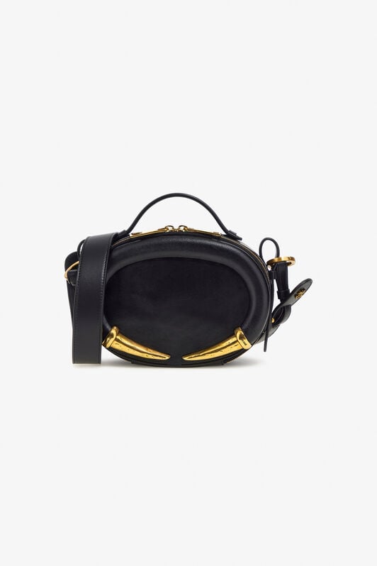 RC Handtasche mit Fang-Verzierung RC Handtasche mit Fang-Verzierung Schwarz TKB018-PZ078