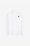 RC Embroidered-logo cotton shirt RC Embroidered-logo cotton shirt White RRT710-CH061