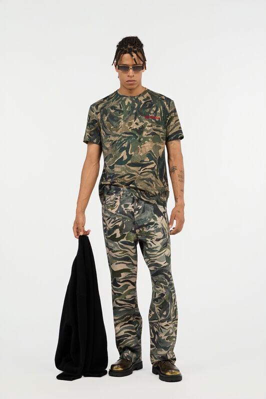 JC T-shirt Stampa Tiger Camu JC T-shirt Stampa Tiger Camu VERDE 185 VFT051-VF095