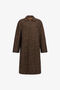 RC Manteau croisé RC Manteau croisé Marron TRT520-WP053