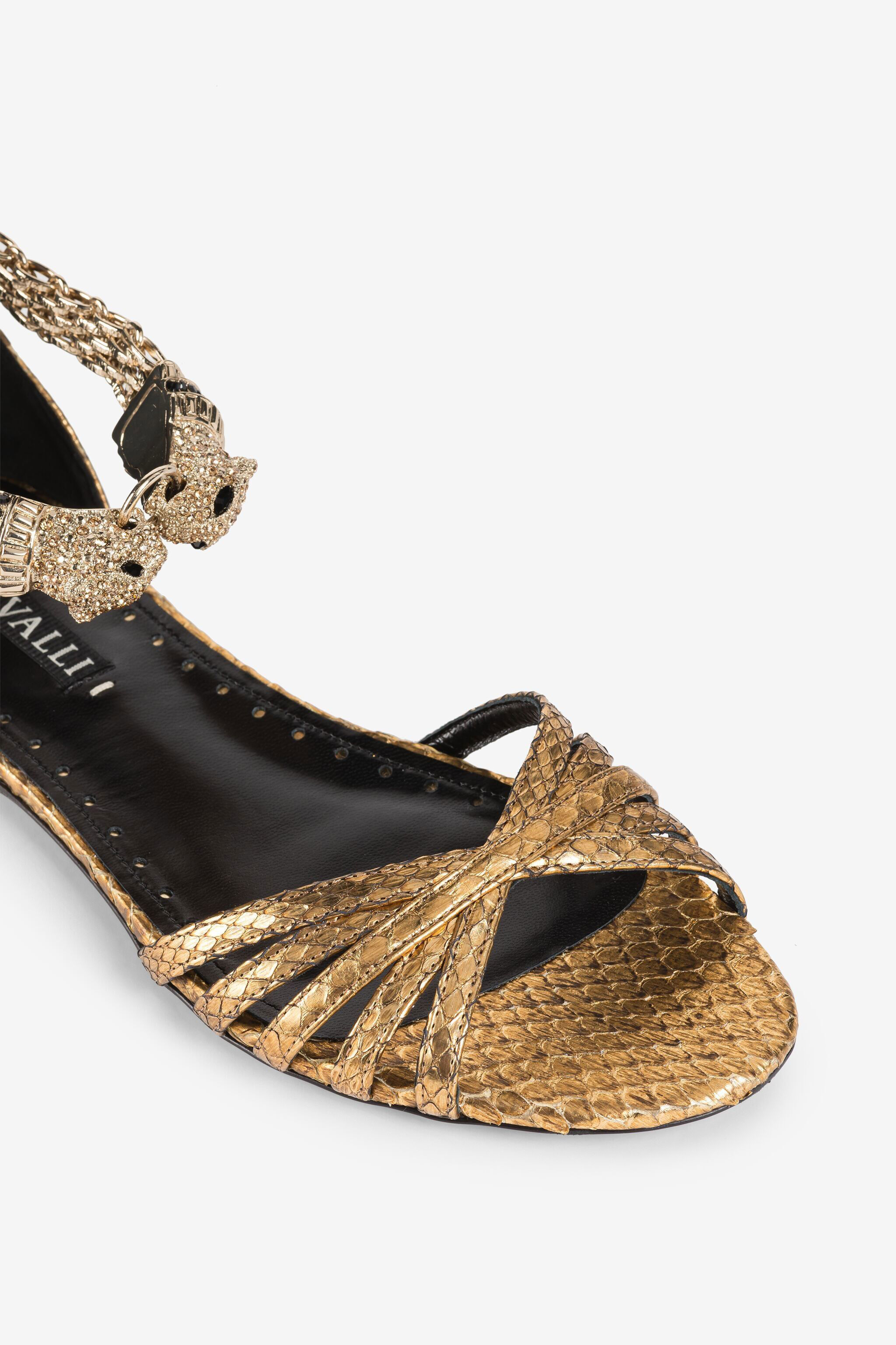 RC Metallic-Sandalen RC Metallic-Sandalen Gold OQS034-PA023