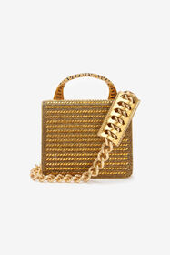 RC Mini Roar Bag With Crystals RC Mini Roar Bag With Crystals Gold SKB025-PZC98