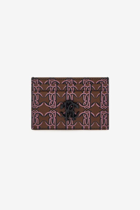 RC Cardholder with Monogram RC Braun SRA003-FT169