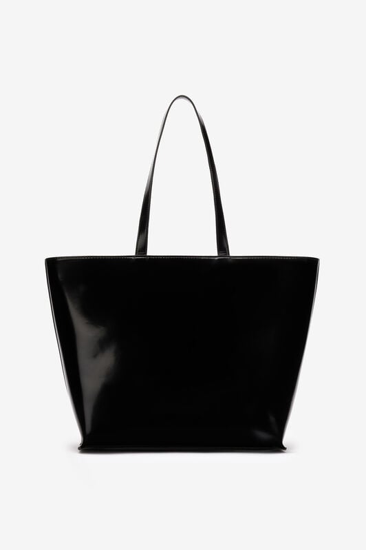 JC Shopper Bag With Scarf JC Shopper Bag With Scarf BLACK UFB091-UF460