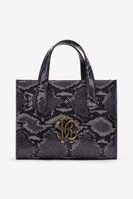RC Snake Print Shopping Bag ASPHALT ROB00F-PZ03S