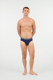 JC Two-Pack Blue Briefs With Logo Waistband NAVY UFU001-UF093