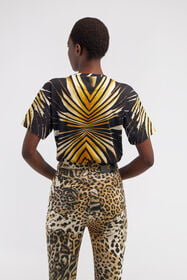 RC T-shirt Stampa Ray of Gold Oro RWT61A-3PI12
