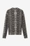RC Sweat-Shirt À Imprimé Python PYTHON DARK GREY SOT66I-CF050