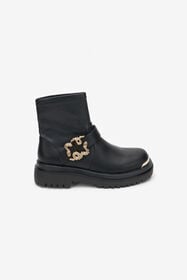 JC Black Ankle Boots BLACK VFS132-VF660