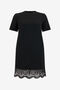 RC Minirobe Avec Dentelle Sur Le Bas RC Minirobe Avec Dentelle Sur Le Bas Noir VKT135-KU013