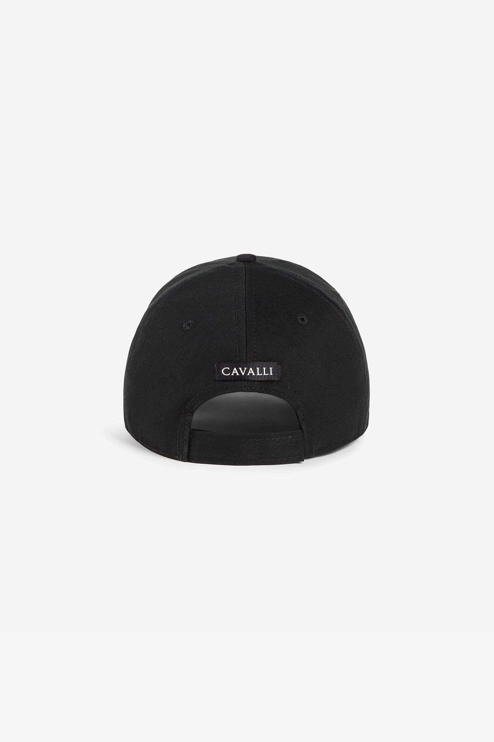 RC Cap mit Spiegelschlangen-Bestickung BLACK QRZ00B-FN020