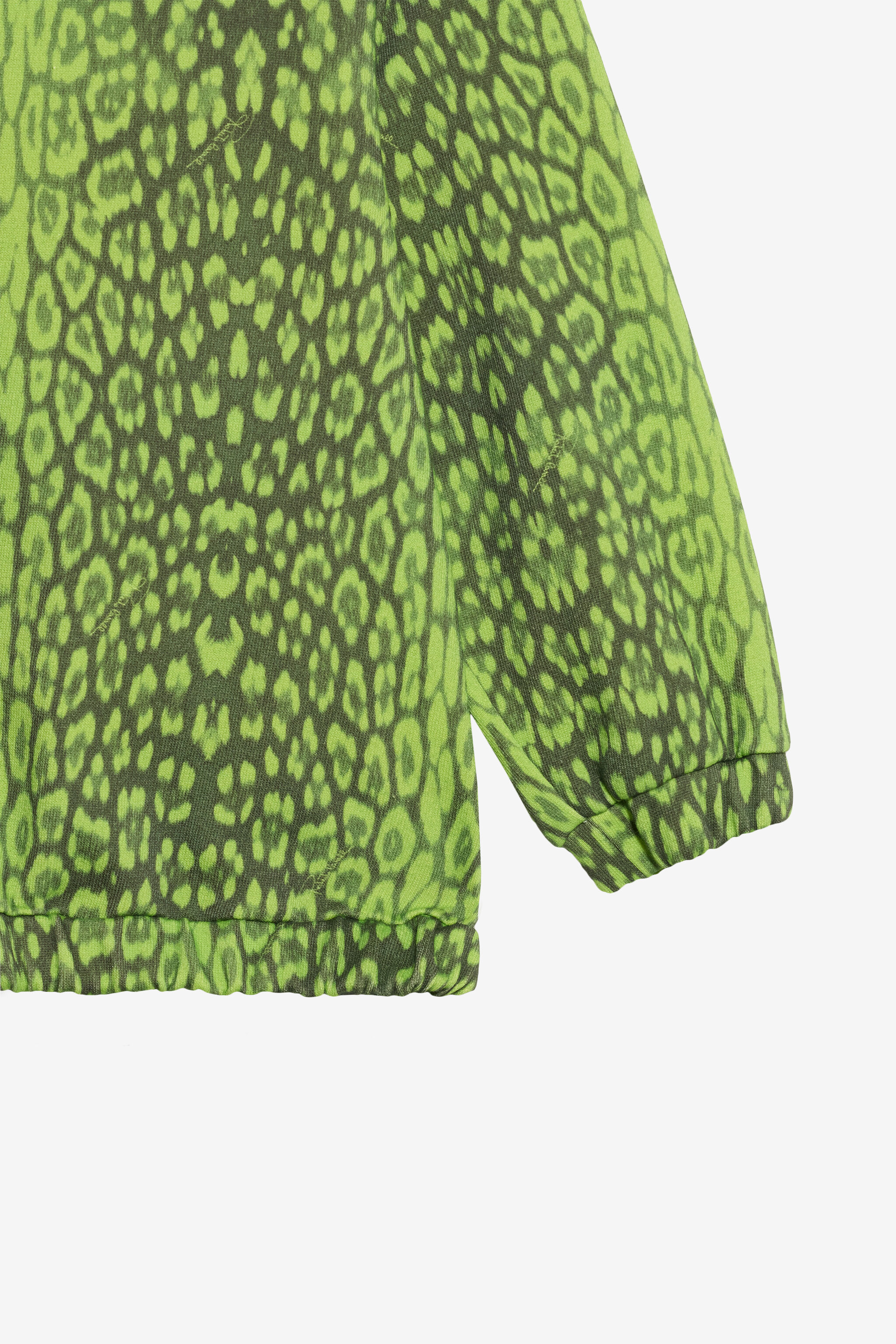 JU Grüner Hoodie mit Jaguar-Print JU Grüner Hoodie mit Jaguar-Print GREEN XJT66R-FXS71