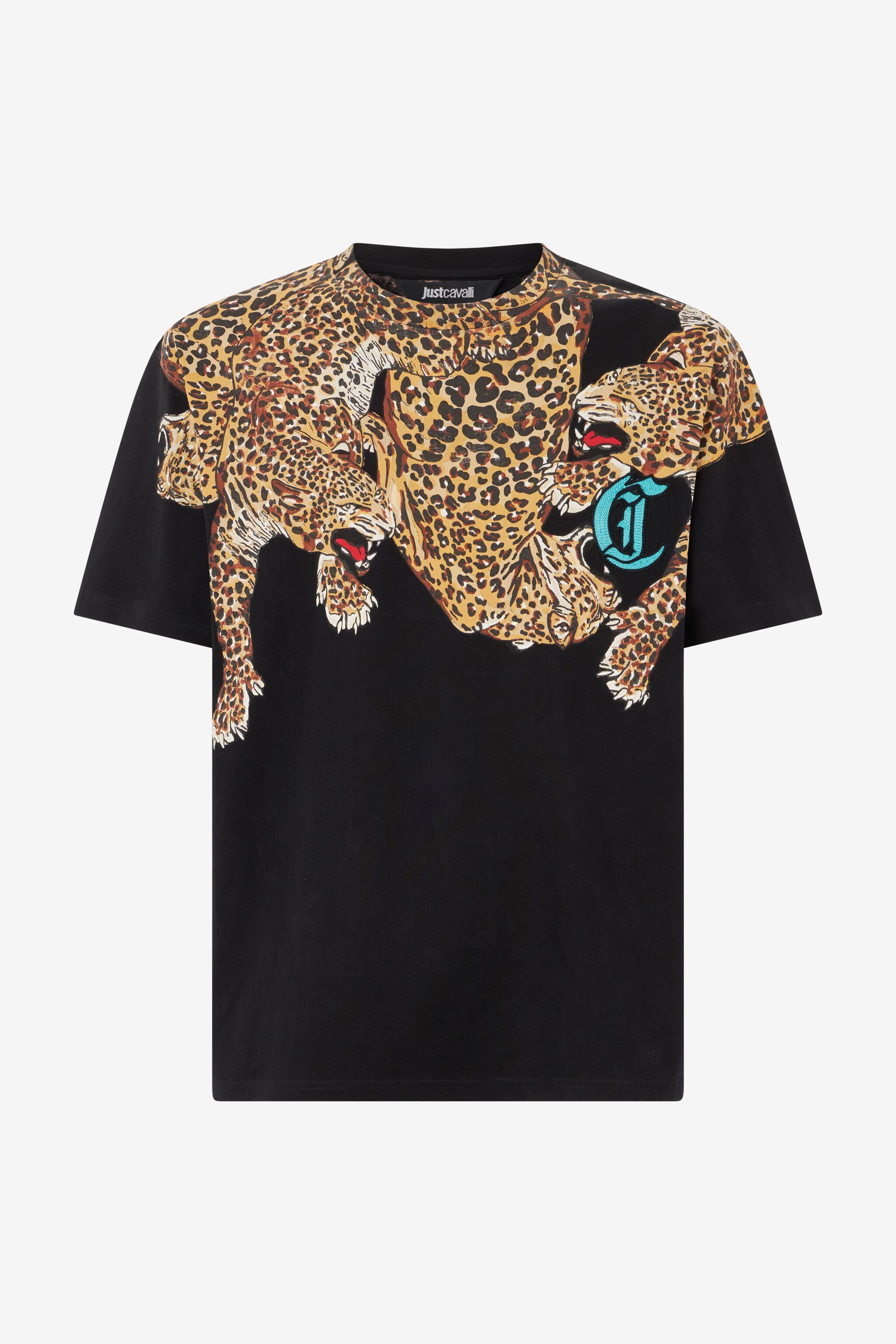 JC T-Shirt With Jaguars JC T-Shirt With Jaguars Black UFT034-UF054