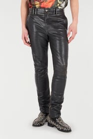 RC Pantaloni In Vera Pelle Nero VRP200-PG016