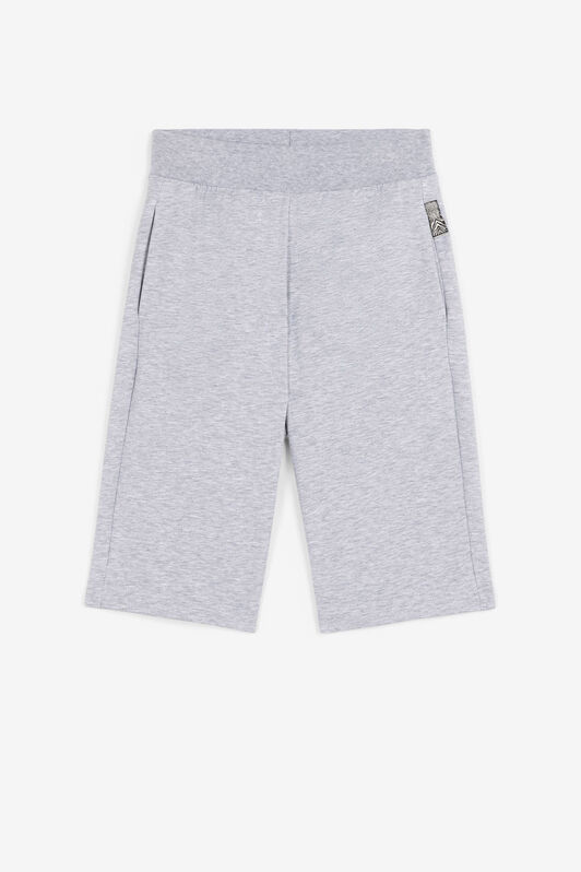 JU Logo-Print Shorts JU Logo-Print Shorts GREY MELANGE QJT237-CF050