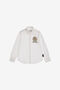JU Camicia con Logo Bianco SJT704-CH004