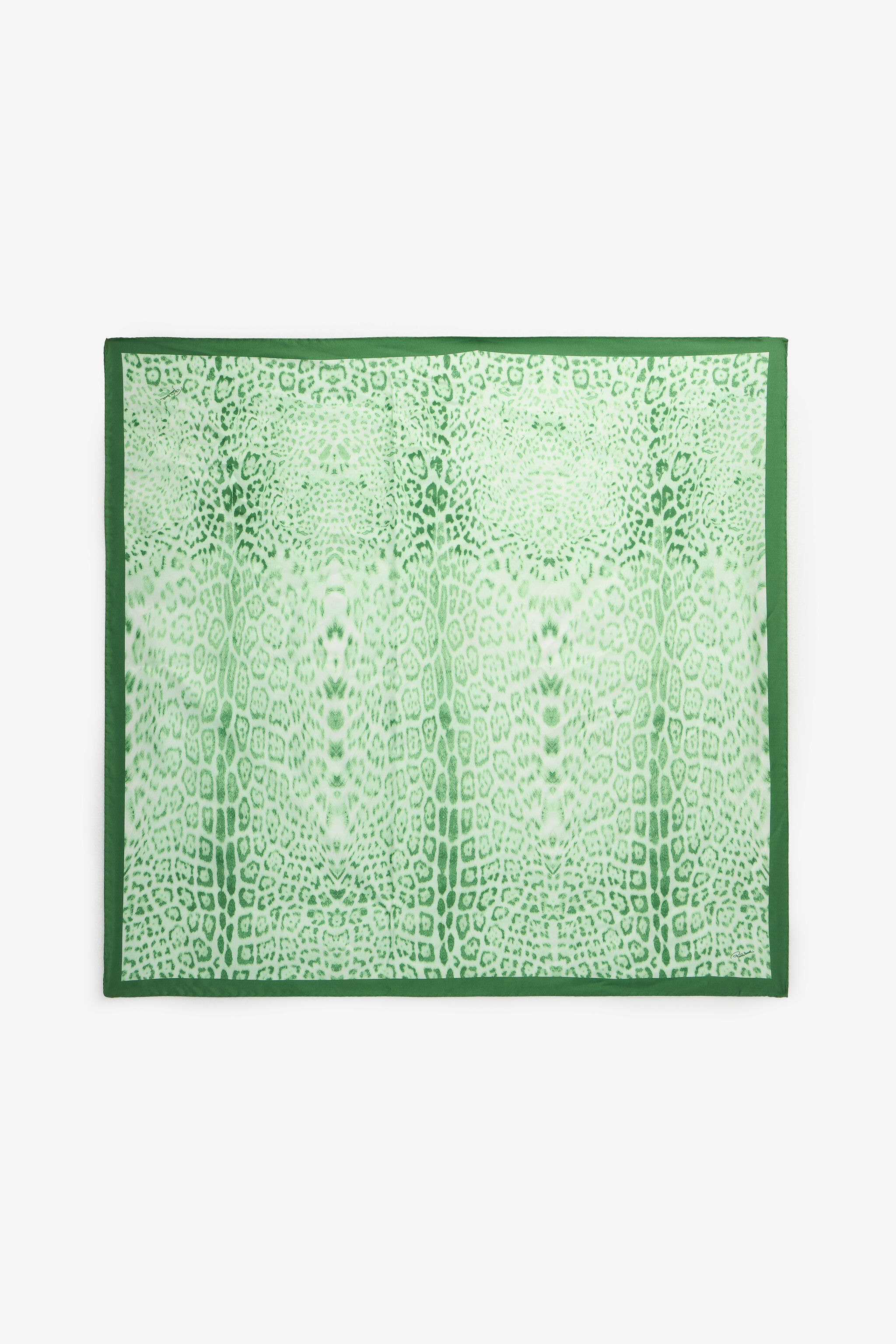 RC Jaguar Mint Print Scarf RC Jaguar Mint Print Scarf PISTACHIO GREEN XQI008-OZT23