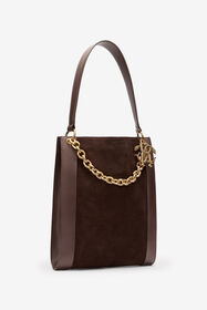 RC Shoulder Bag With Chain Brown VKB005-PC219
