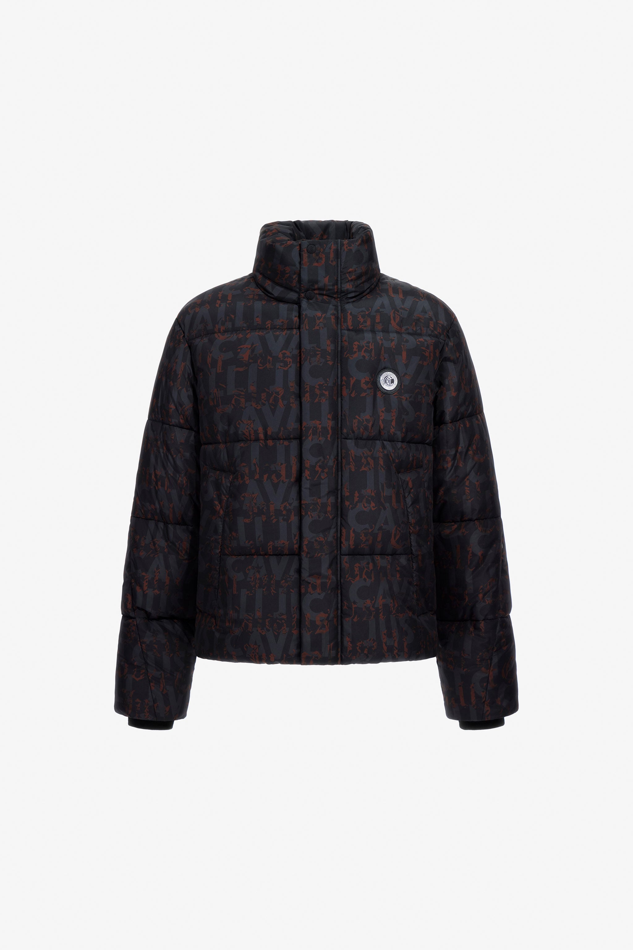 JC Just Cavalli Down Jacket JC Just Cavalli Down Jacket Black TFT068-TF092