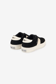 RC Sneakers nere con banda laterale avorio BLACK TOS00K-PZC15