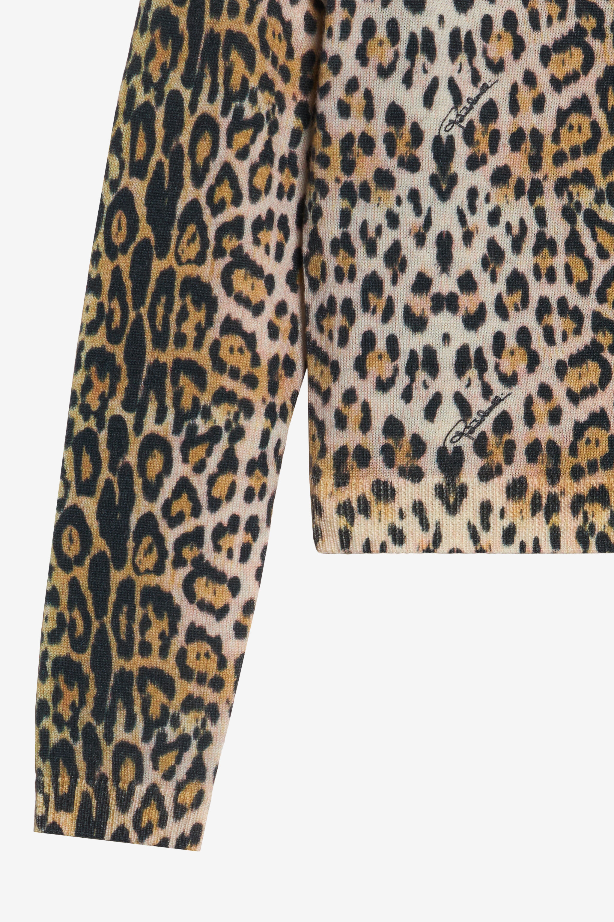 JU Strickjacke mit Leoparden-Print JAGUAR XJM90P-7HS60