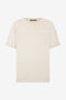 RC Beige T-Shirt with Back Snake Print RC Beige T-Shirt with Back Snake Print WHITE SOT60B-JD005