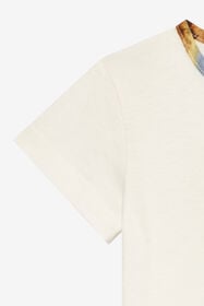 JU T-Shirt With RC Monogram And Golden Logos Light blue UJT666-JD001