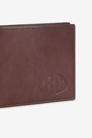 RC Portefeuille Deux Volets Carré Avec Monogramme RC Marron VRA003-PGB00