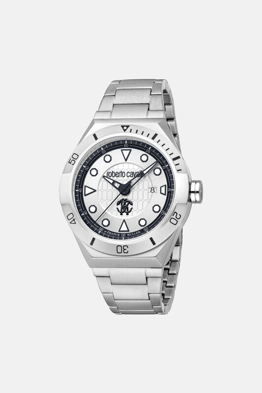 RC Roberto Cavalli by Franck Muller Men watch Silver TALG04-IG234
