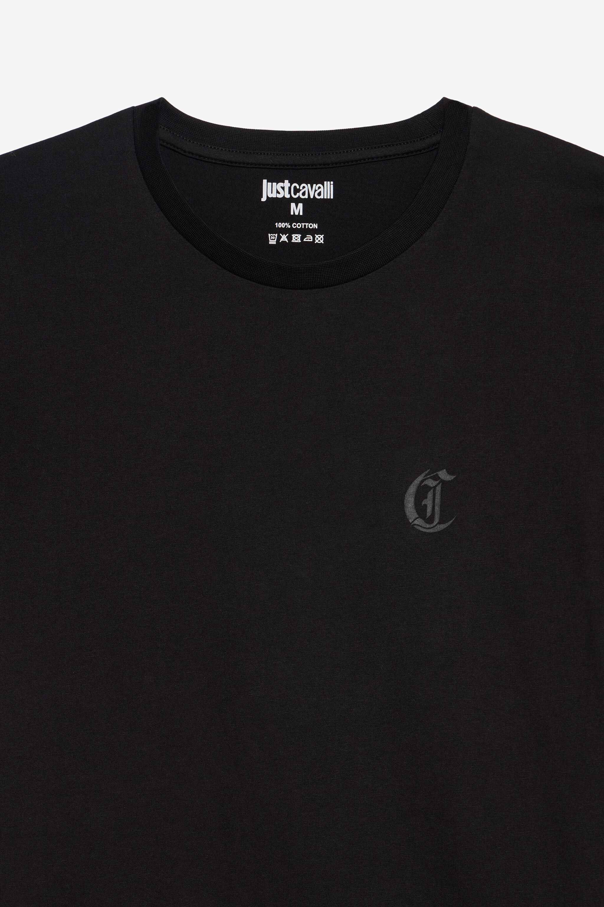 JC T-shirt with Logo Detail JC T-shirt with Logo Detail BLACK XFU003-XF363
