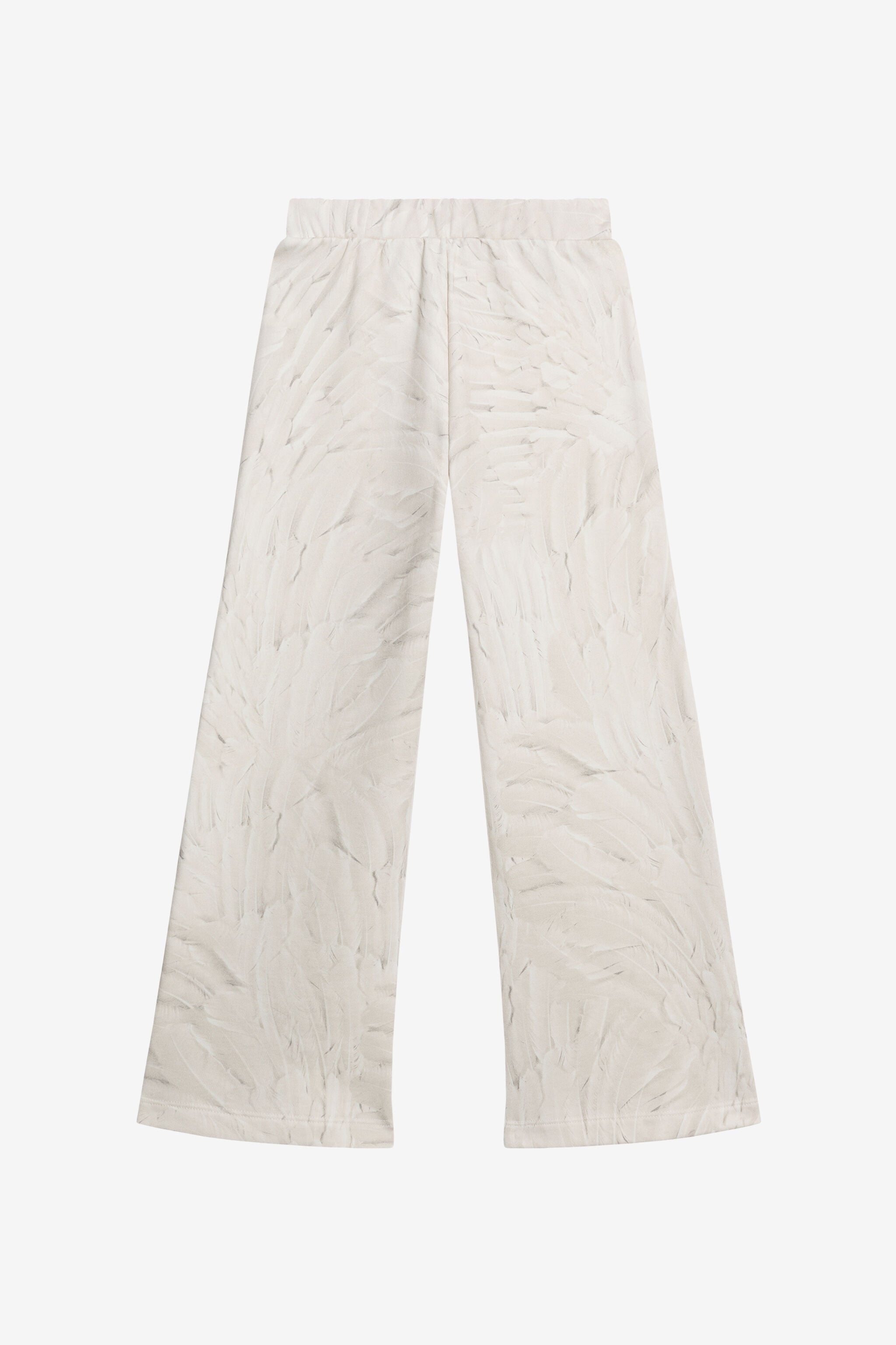 JU Pantalon Imprimé Allover Plumage JU Pantalon Imprimé Allover Plumage IVORY TJT22R-5ON15