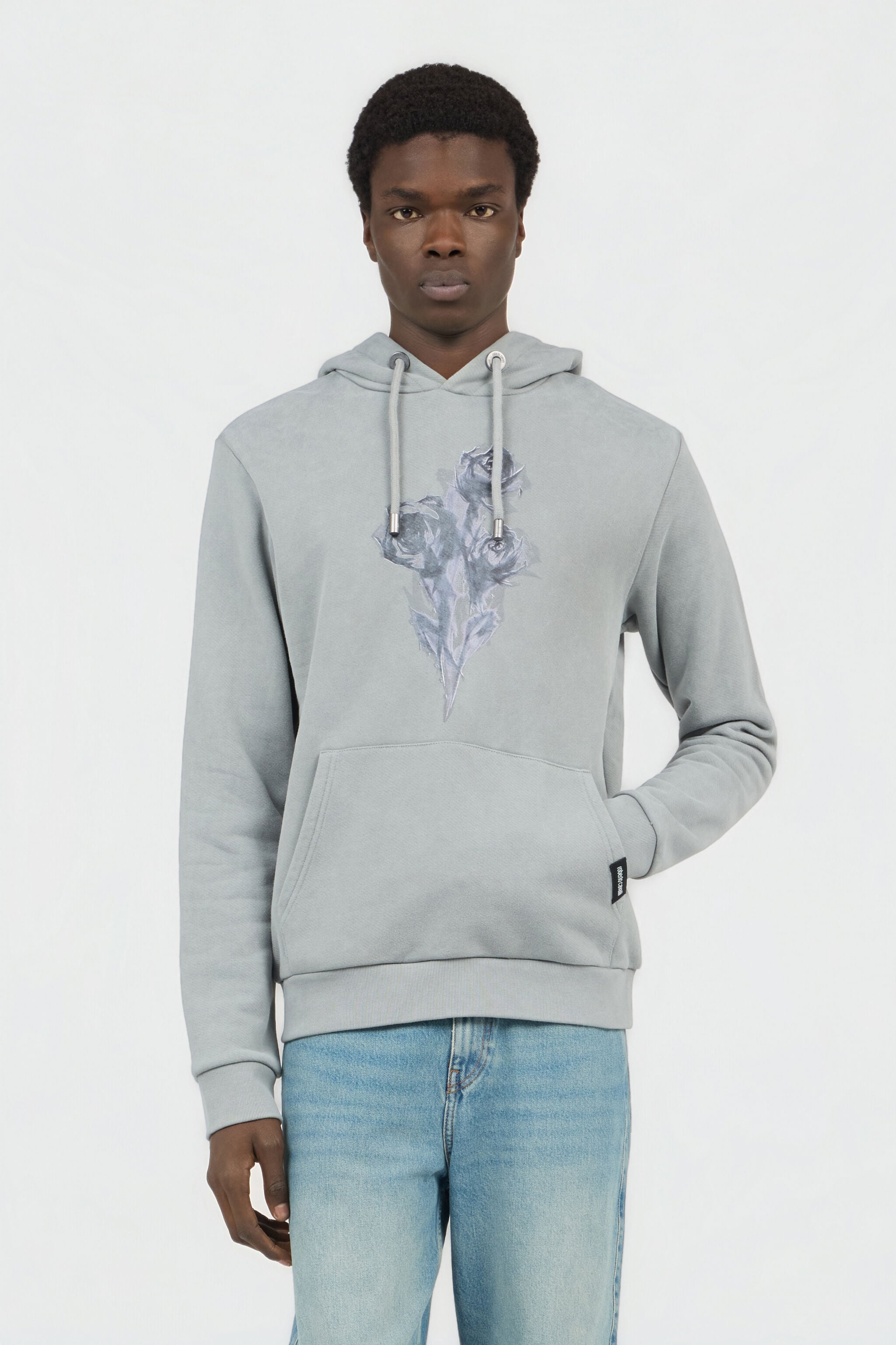 RC Sudadera Gris con Rosas Estampadas RC Sudadera Gris con Rosas Estampadas GREY SOT66C-CF008