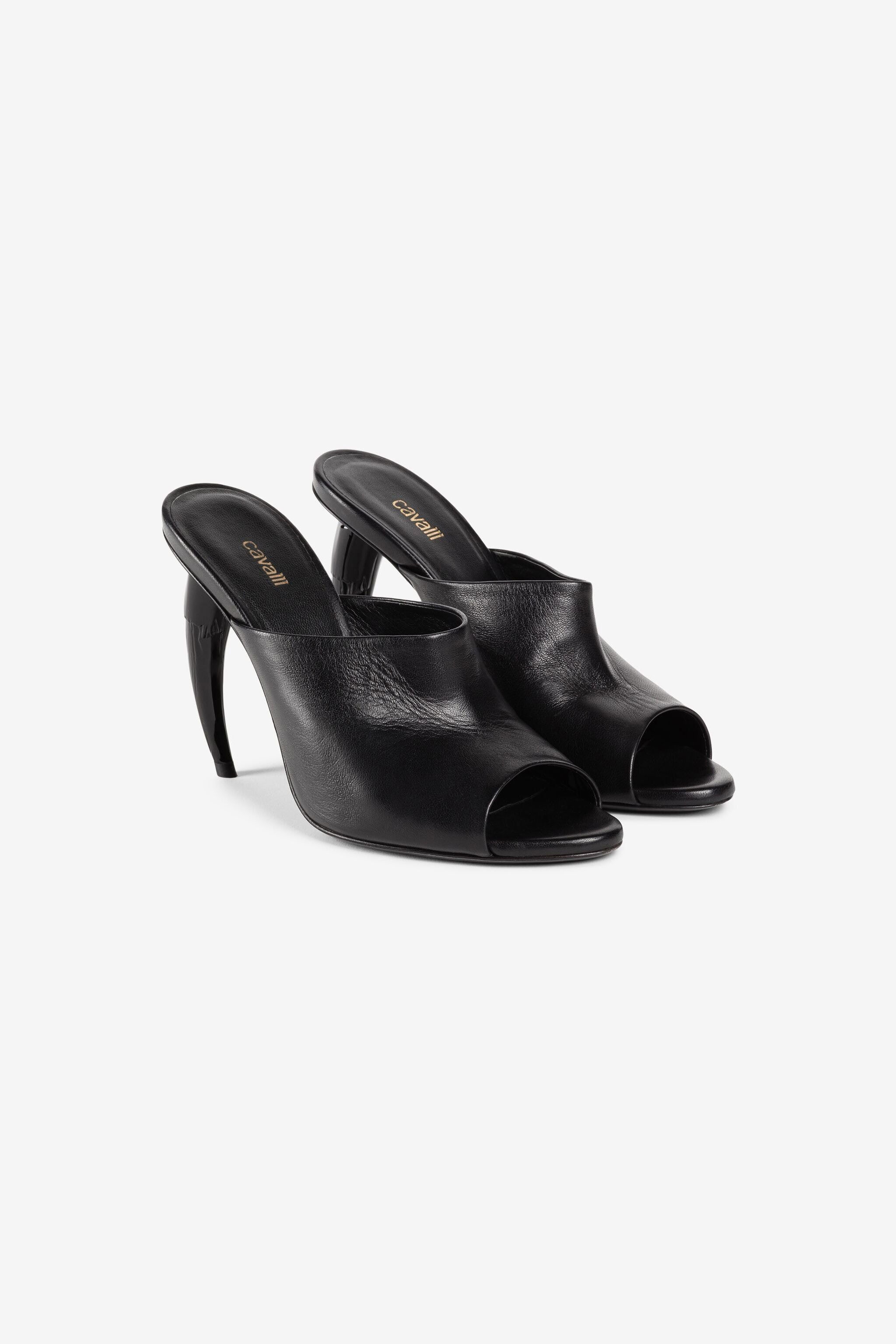 RC Tiger Tooth Mules Black OKS001-PN003