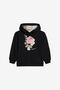 JU Sweat-Shirt En Coton Avec Roses JU Sweat-Shirt En Coton Avec Roses BLACK UJT69B-CF050