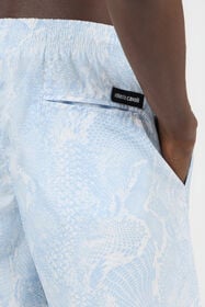 RC Maillot de bain en imprimé Python LIGHT BLUE SOH00E-4G002